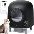 Black Automatic Self Cleaning Cat Litter Box L15574