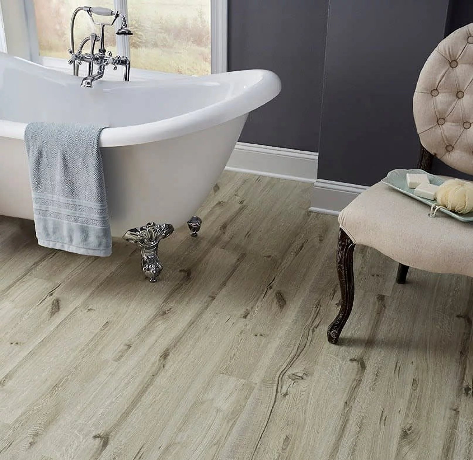 4mm Thickness Vinyl Plank Flooring (19.69 Sq. Ft. / Case) K663