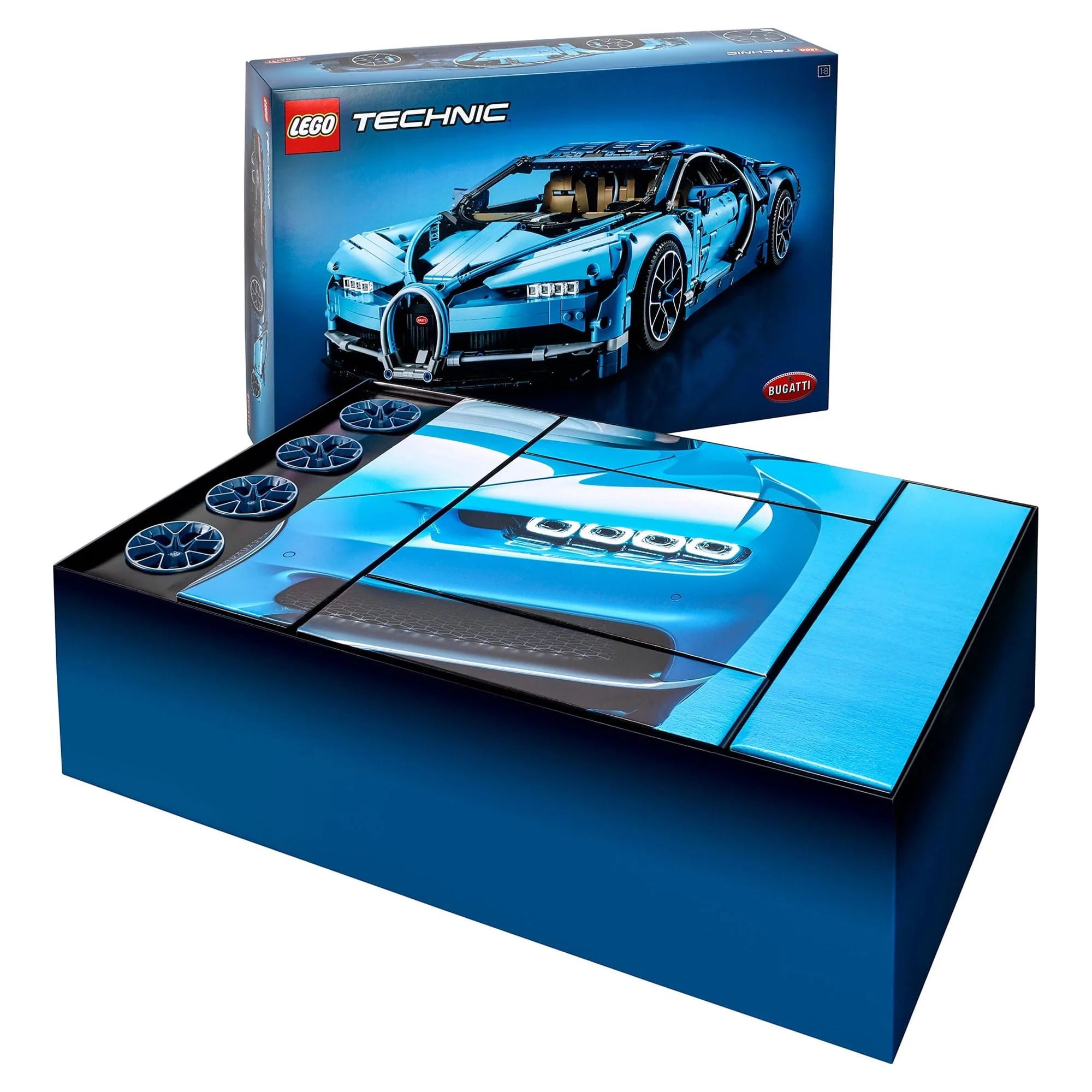Bugatti Chiron Race Car Building Kit I5791