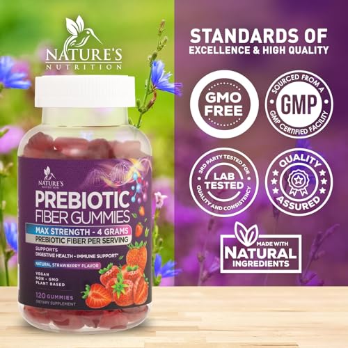 120 Gummies Prebiotic Fiber Gummies O530984
