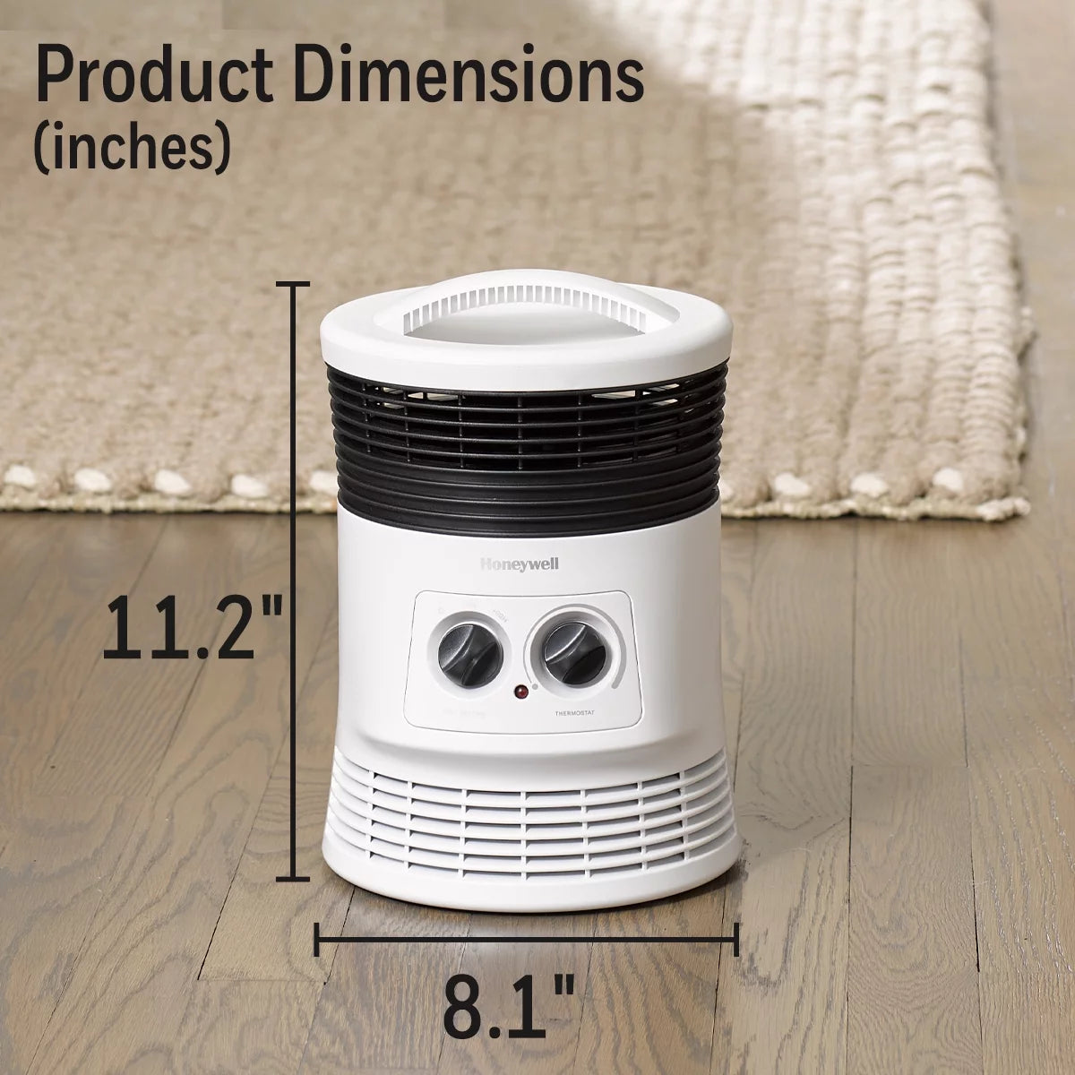 White Fan Forced Heater O84263