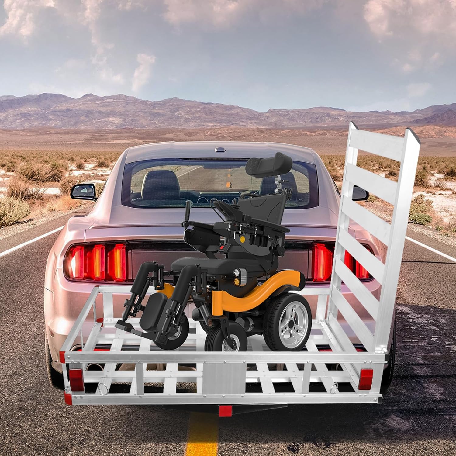 500lb Capacity 2" Hitch Cargo Carrier Q490