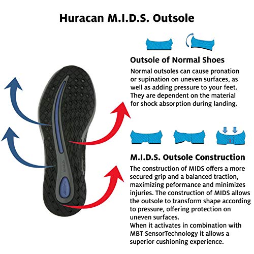Women's Rocker Walking Shoes with Curved Sole U327