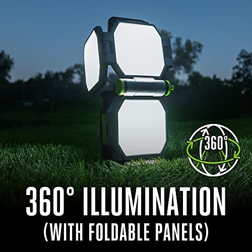 56-Volt Lithium-ion Cordless Portable Area Light with Opaque Diffuser, Gray E8678