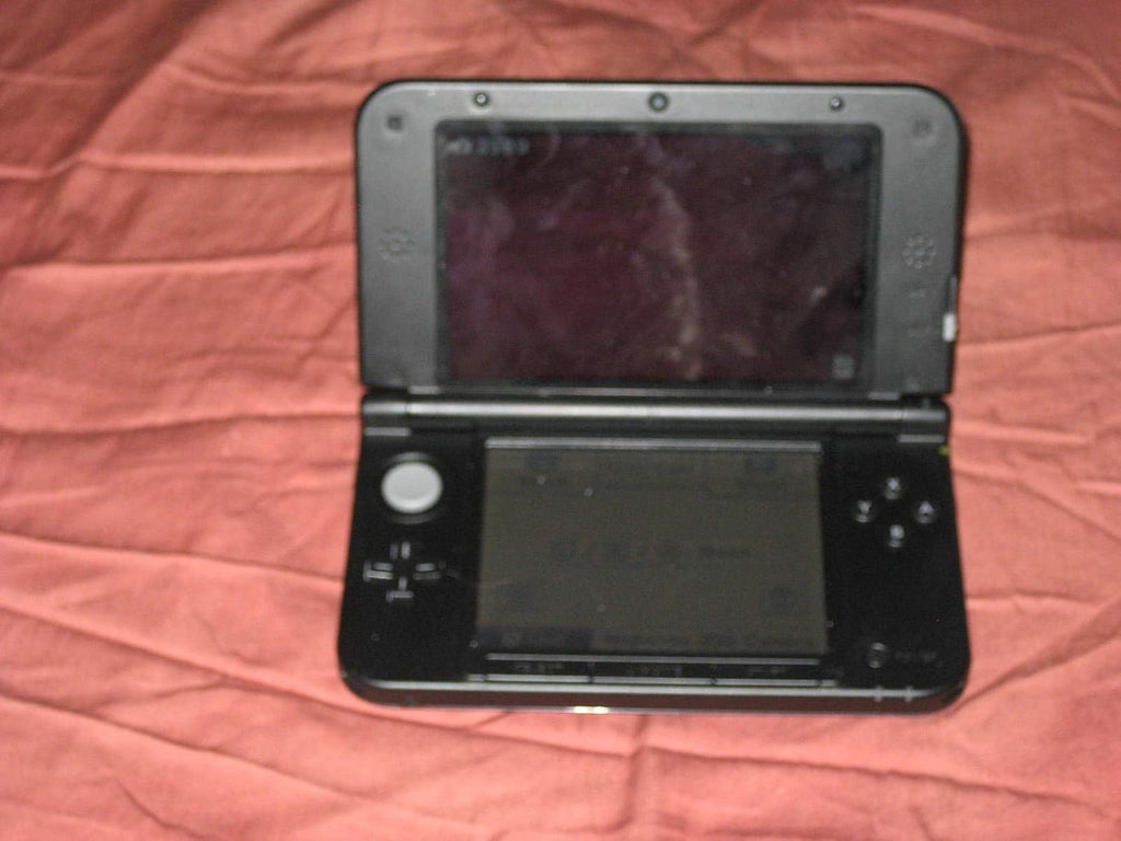 Blue Black 3DS XL with Mario Kart 7 Pre-Installed D122