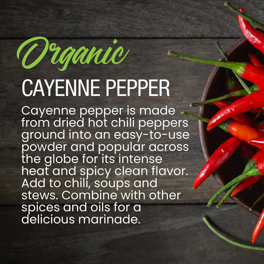 Organic Cayenne Pepper Powder - 1.7 oz Z51809