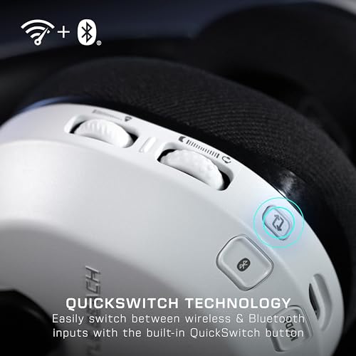 Black Wireless Gaming Headset with 40-Hr Battery Q301109