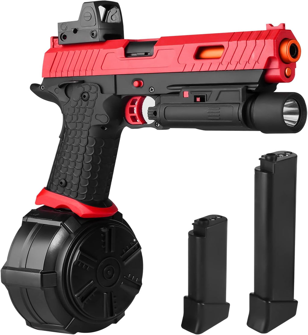 Full Auto Splat-Blaster includes Drum and Goggles, red D188406