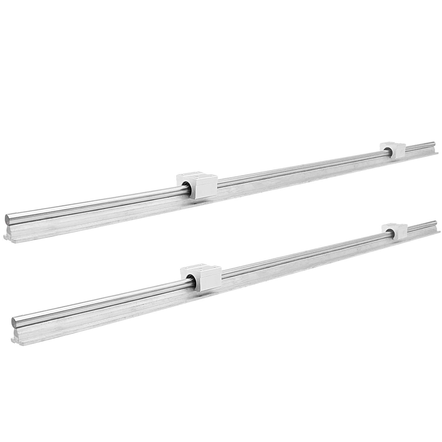 2X SBR16-2000mm Linear Slide Rail and 4X SBR16UU Carriage Bearing Block P396666
