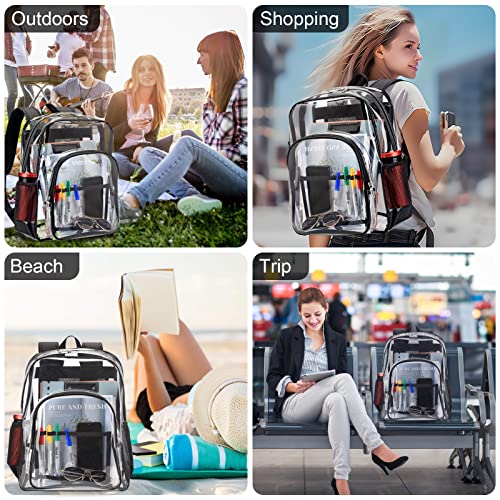 Clear TPU Heavy Duty Backpack Q150054
