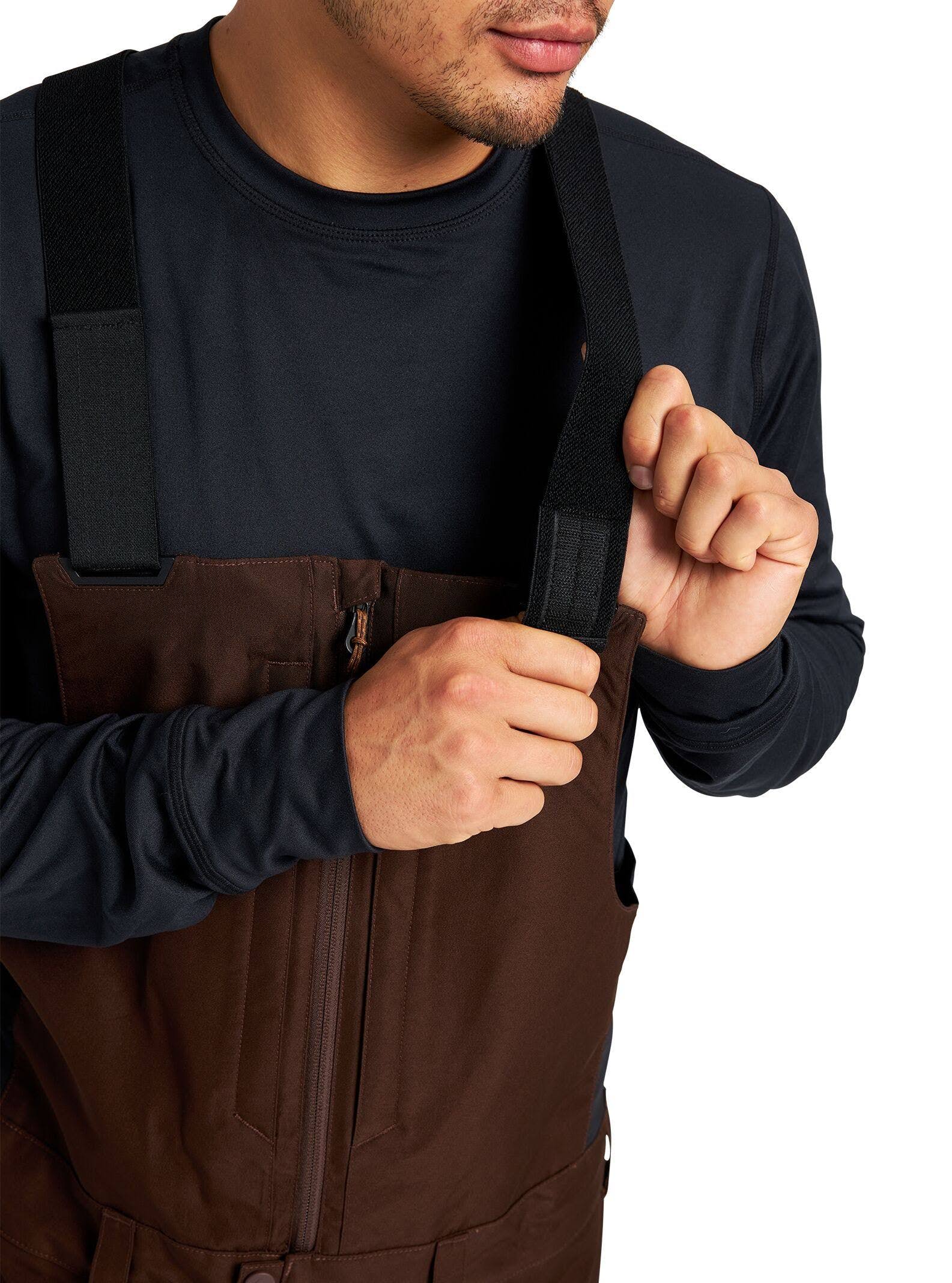 Seal Brown L GORE-TEX Bib Pant D962
