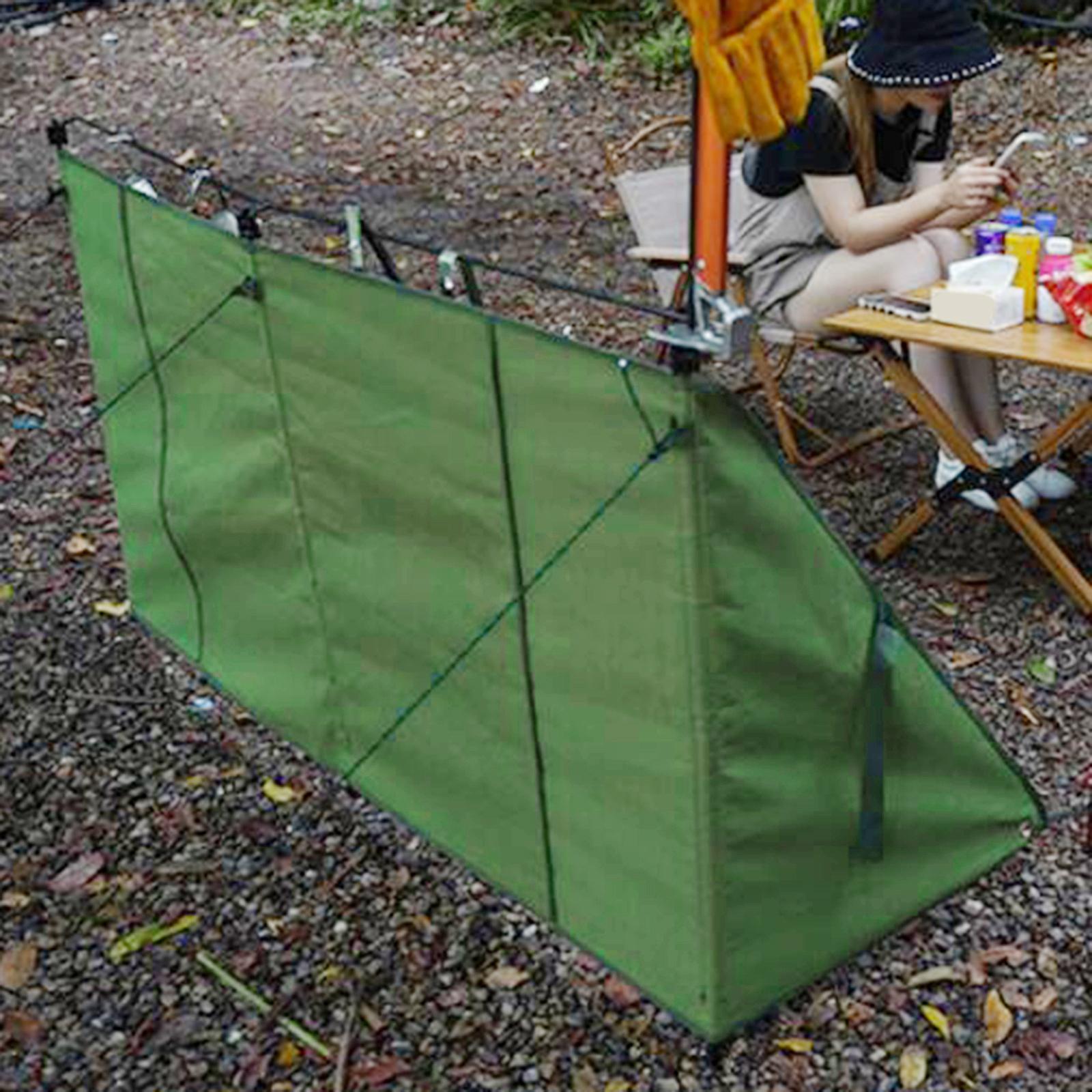 Folding Green Windproof Windscreen U2683