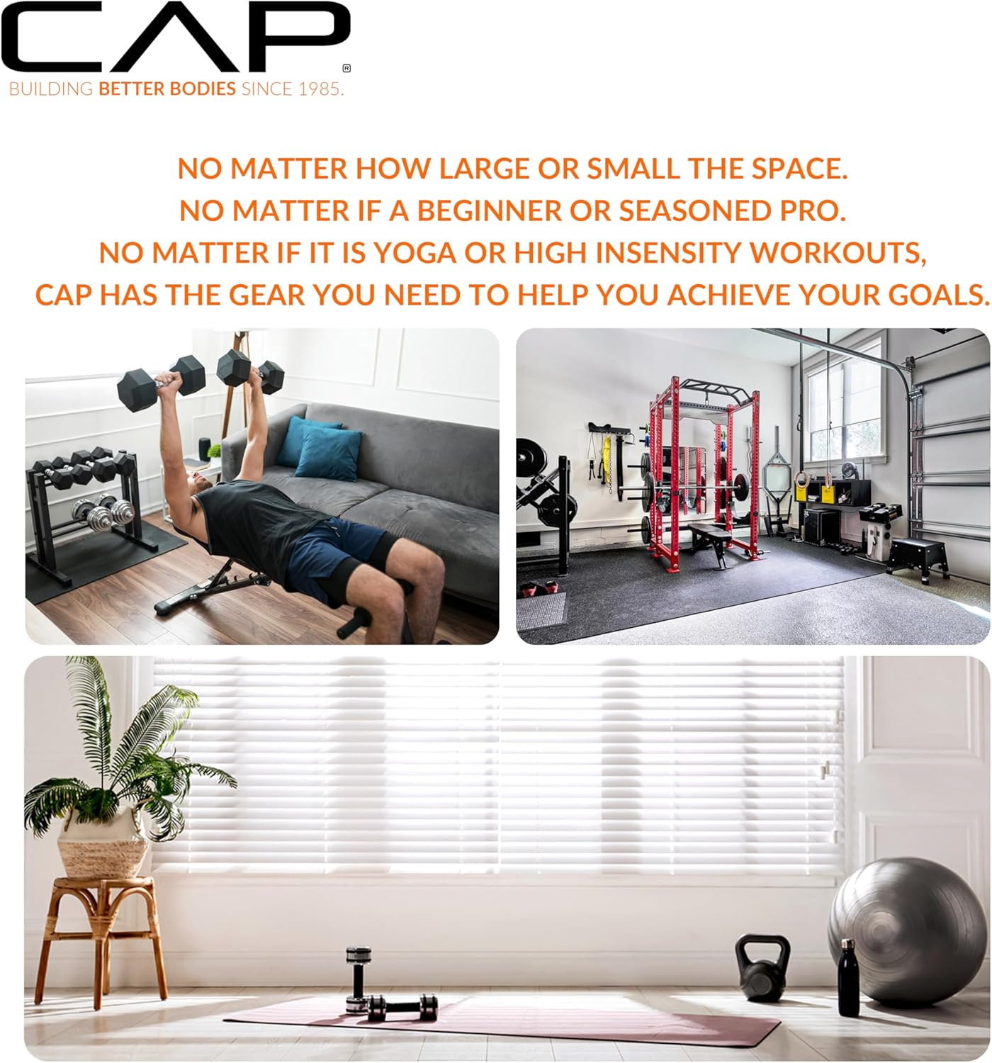 50 lb Cast Iron Hex Dumbbell Z647674