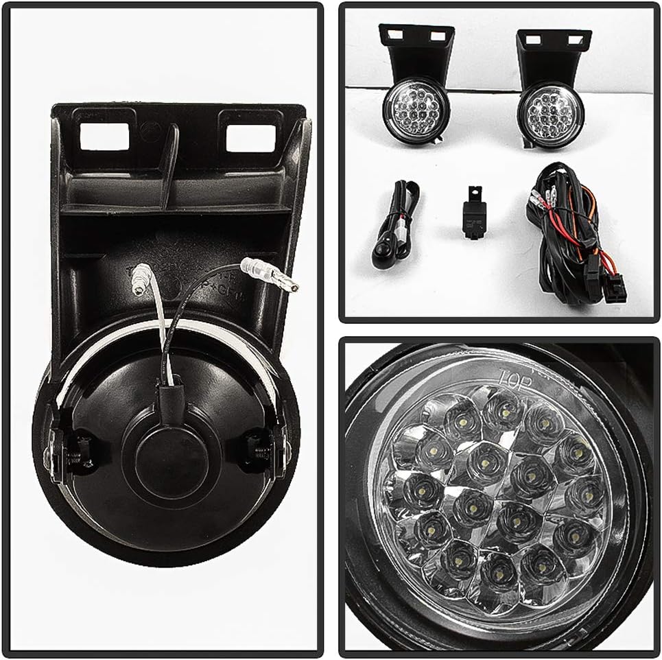 Super White LED Bumper Fog Lights for Dodge Ram 1500 2500 E20098