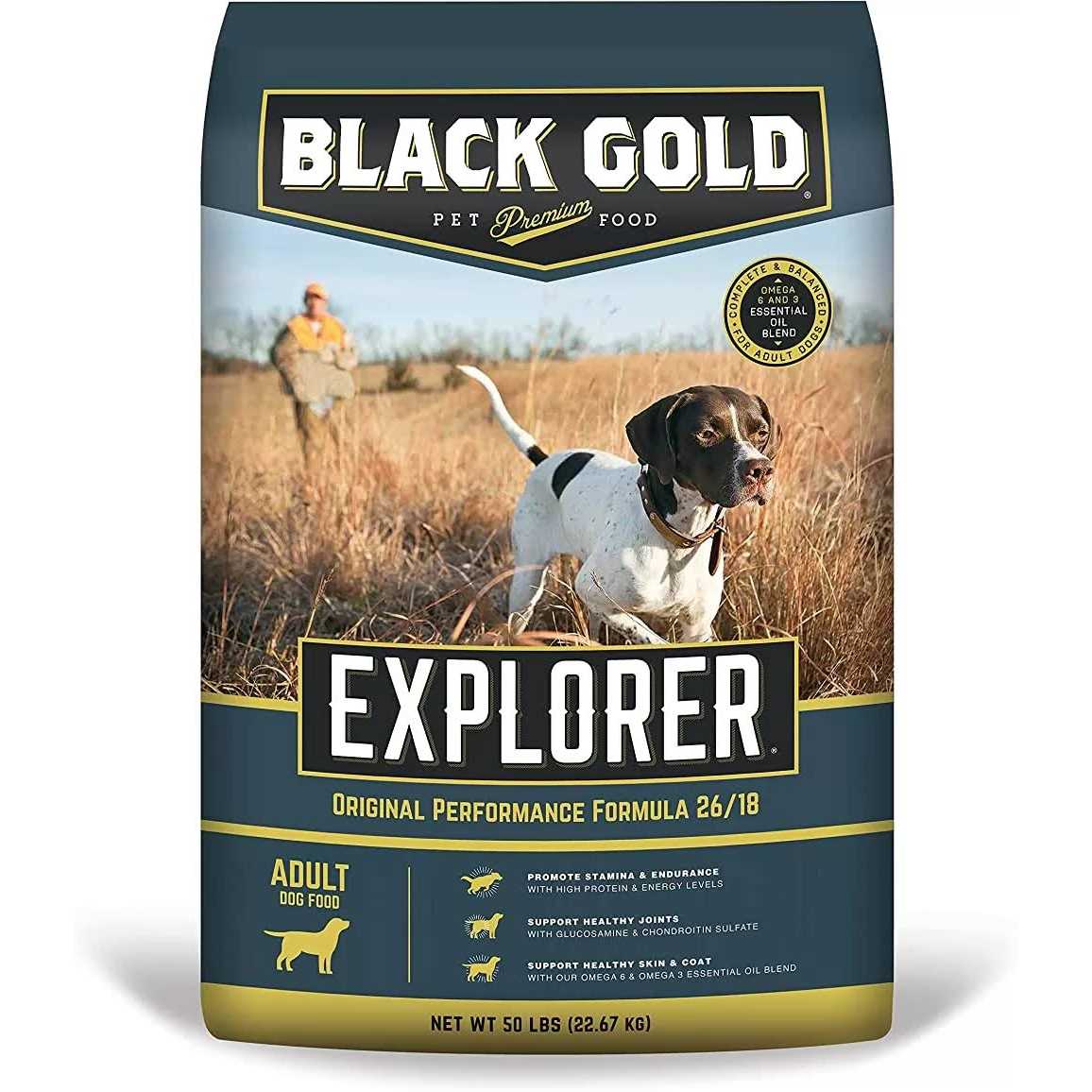 Black Gold Explorer Dry Dog Food Original Performance Formula D516305