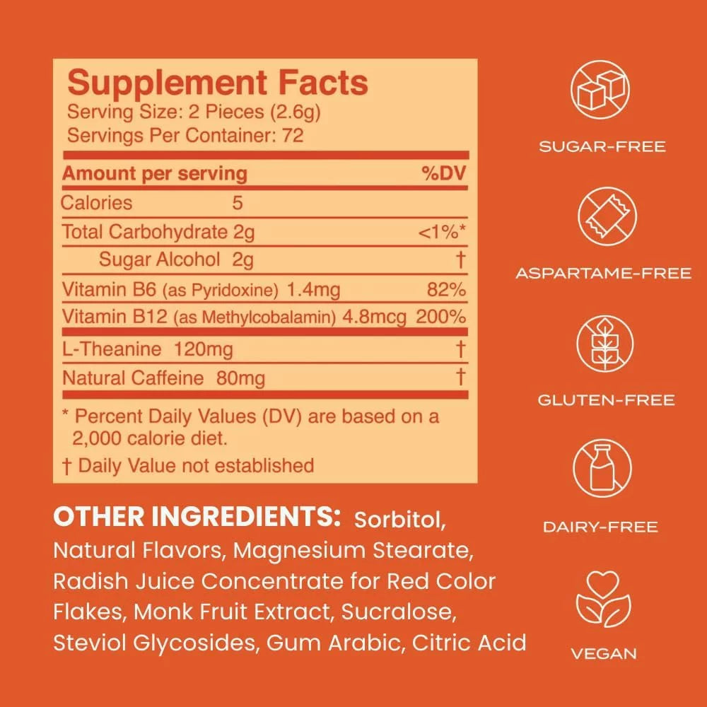 Cinnamon Caffeine Mints, 12 Pack (144 Count) L936