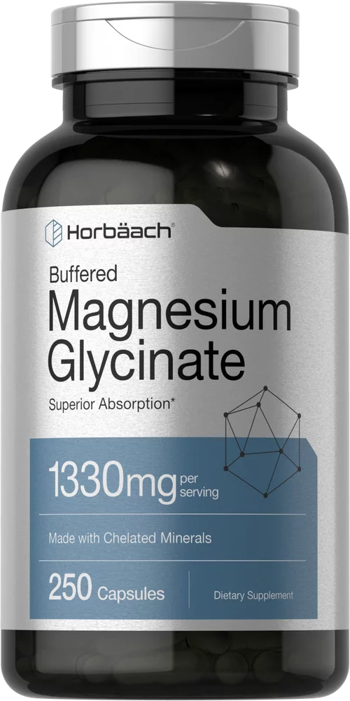 Magnesium Glycinate 1330mg 250 Capsules J5251