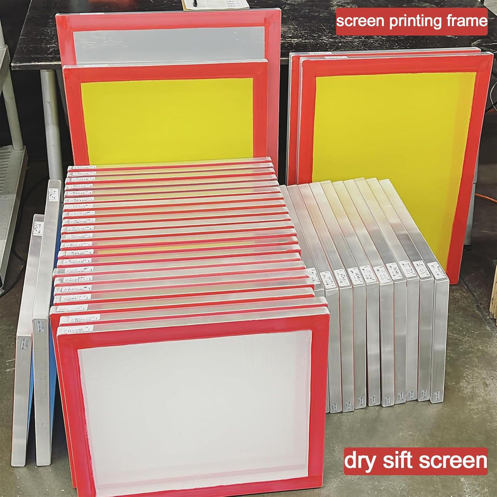 12 × 16" Dry Sift Screen Set of 4, Aluminum Frame, Nylon Mesh E598650