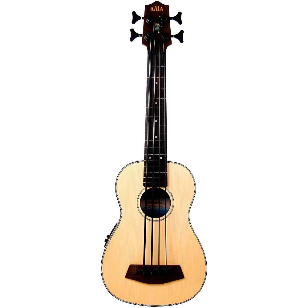 Solid Spruce Mahogany U-Bass Ukulele W500313