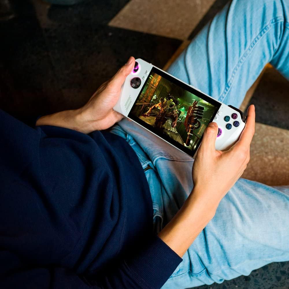 White 512GB Gaming Handheld 7-inch Touchscreen 120Hz FHD 1080p AMD Ryzen Z1 Extreme Processor N97295