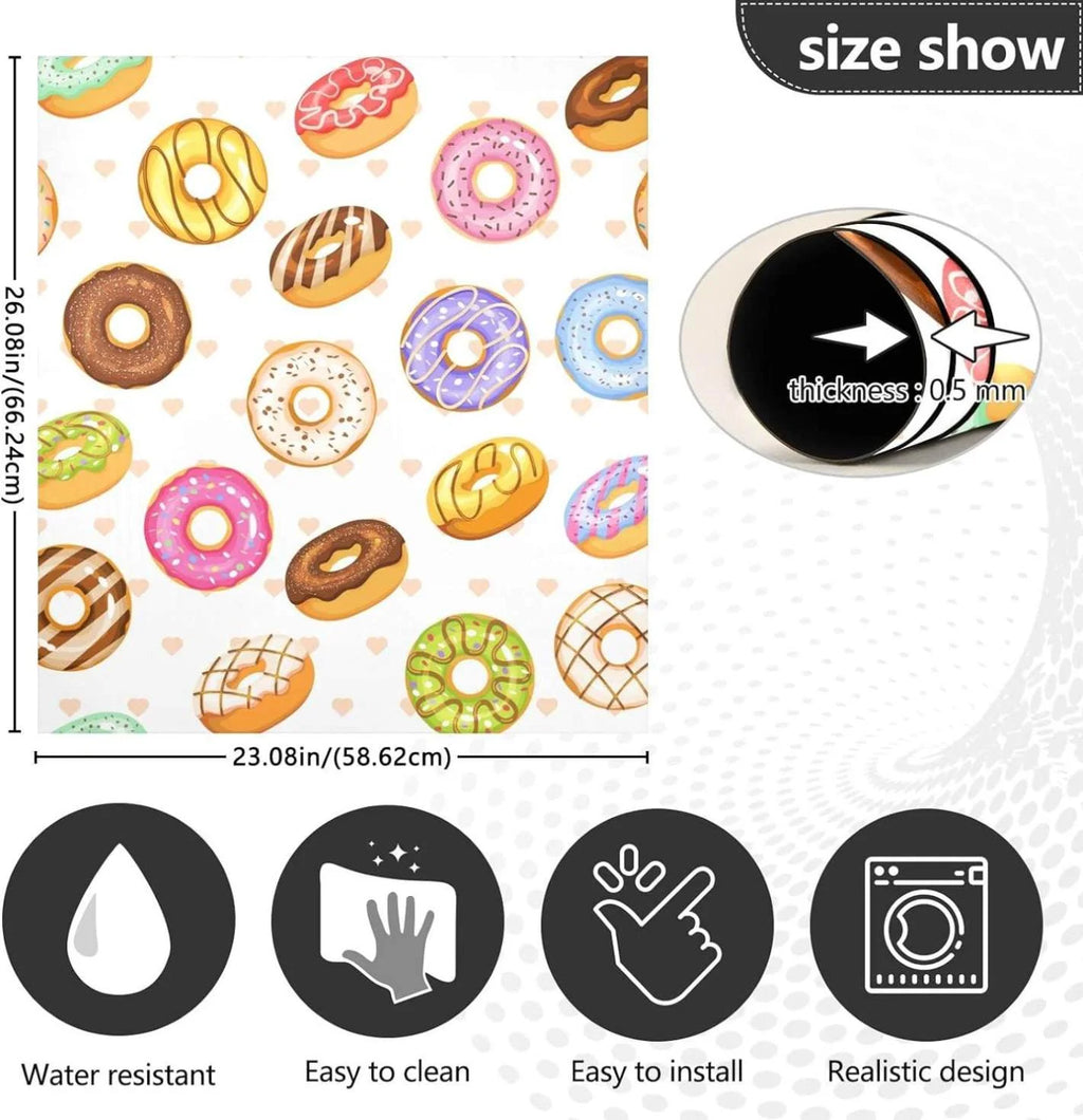 Doughnut Dishwasher Magnet Cover, 23 x 26 Inch Y159449