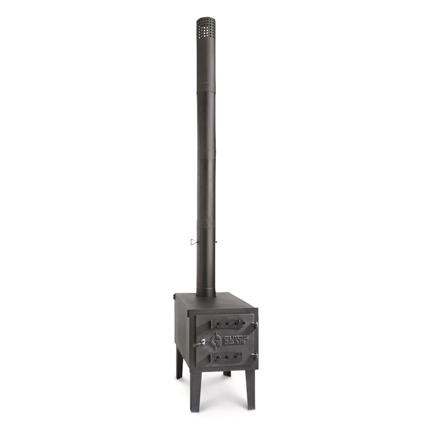 Large Outdoor Wood Burning Stove with Chimney Pipe Y97901