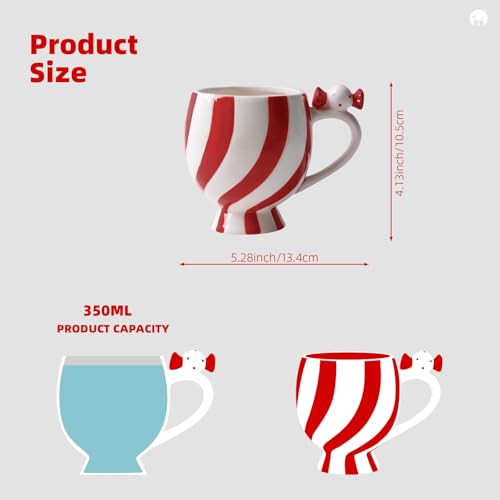 Ceramic Candy Shape Coffee Mug 12 OZ T32808