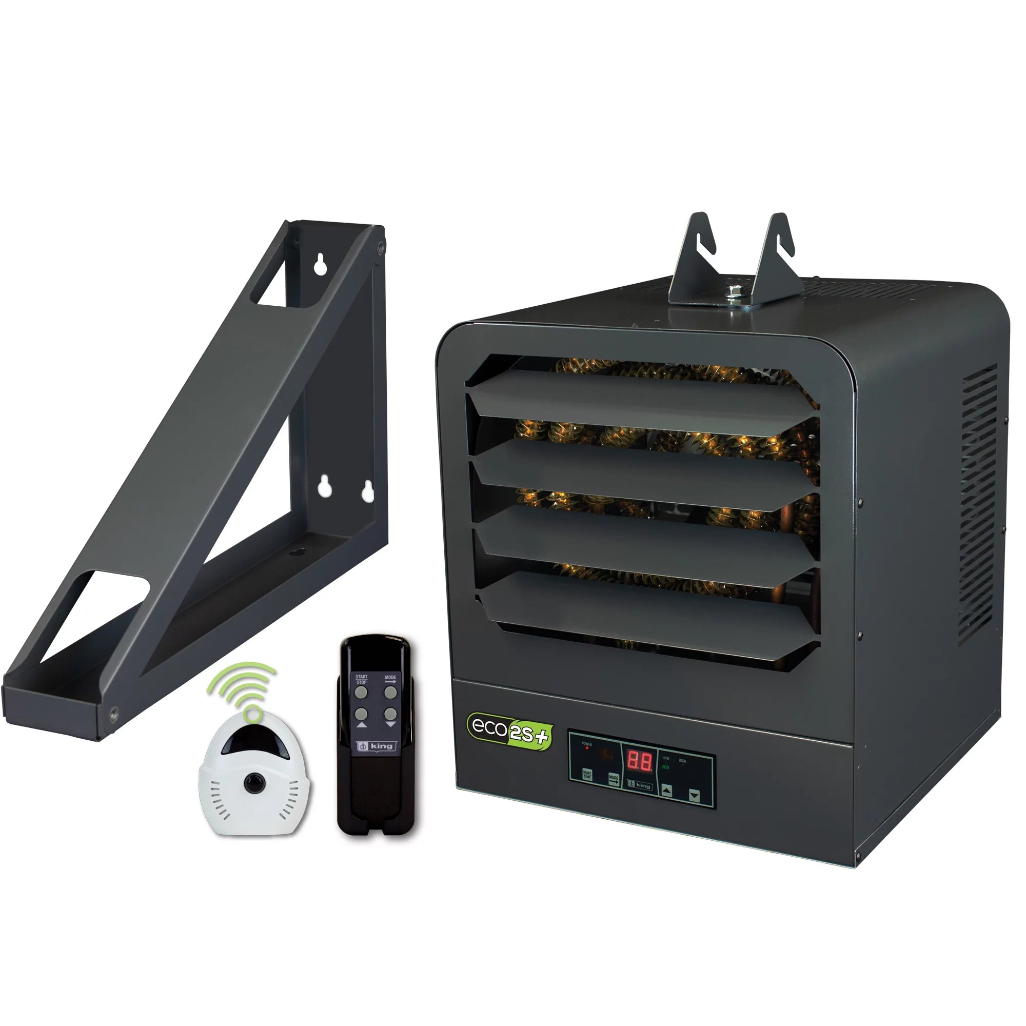 Gray 10KW 240V Electric Garage Heater J761