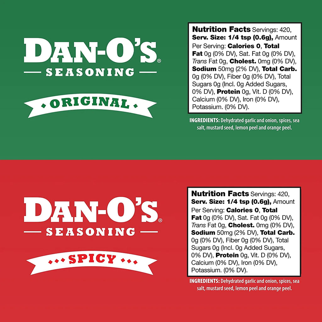 Medium 2 Bottle Combo Original & Spicy 2 Pack 8.9 oz Seasoning C9942