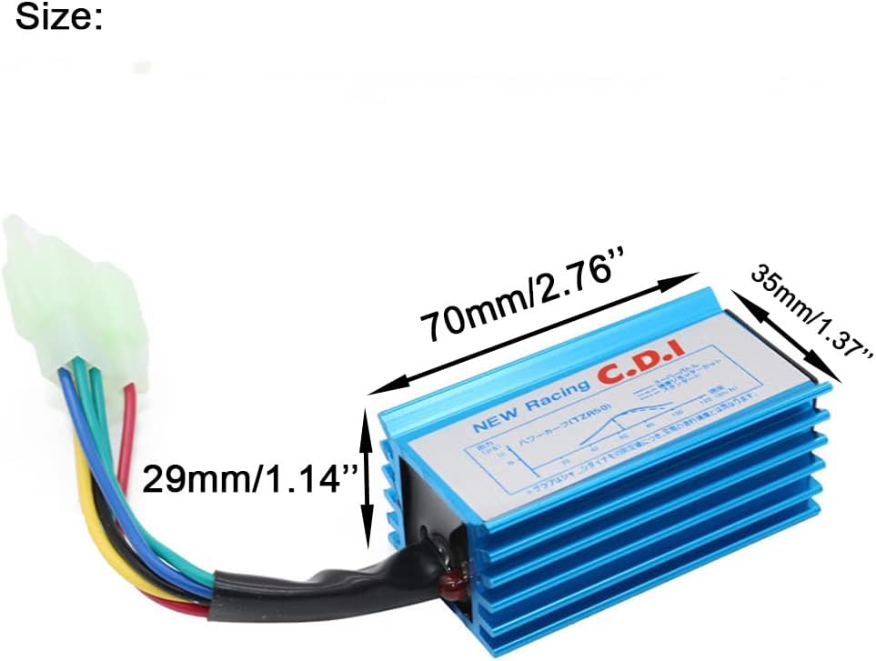 GY6 Ignition Coil CDI Box for 50cc 125cc 150cc 200cc 250cc Motorcycle D41121