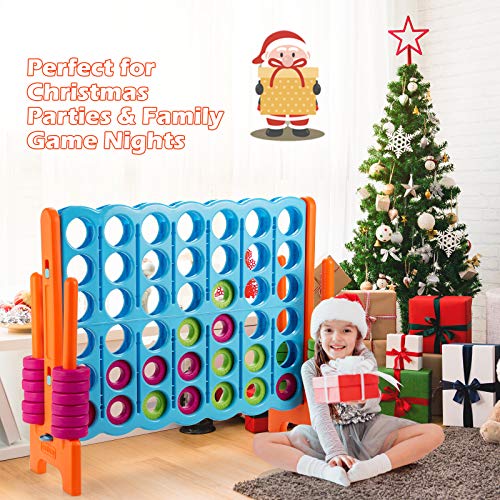 4 in A Row Giant Game Set with 42 Jumbo Rings Z32193