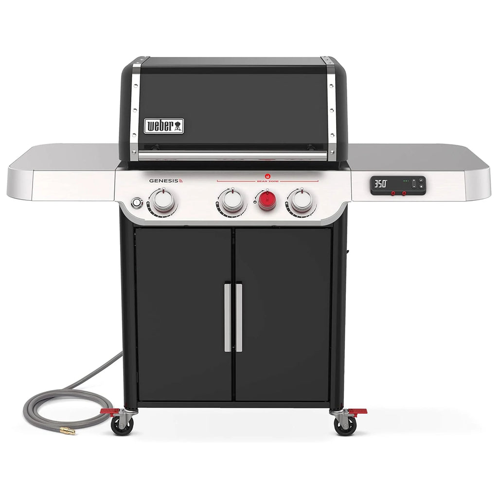 3 Burner Natural Gas Barbecue Grill, Black S8136