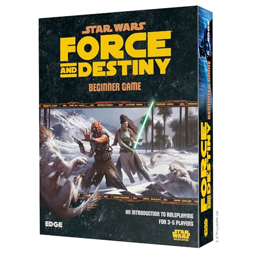 Star Wars Force and Destiny Beginner Game Sci-Fi Roleplaying Game Q1690