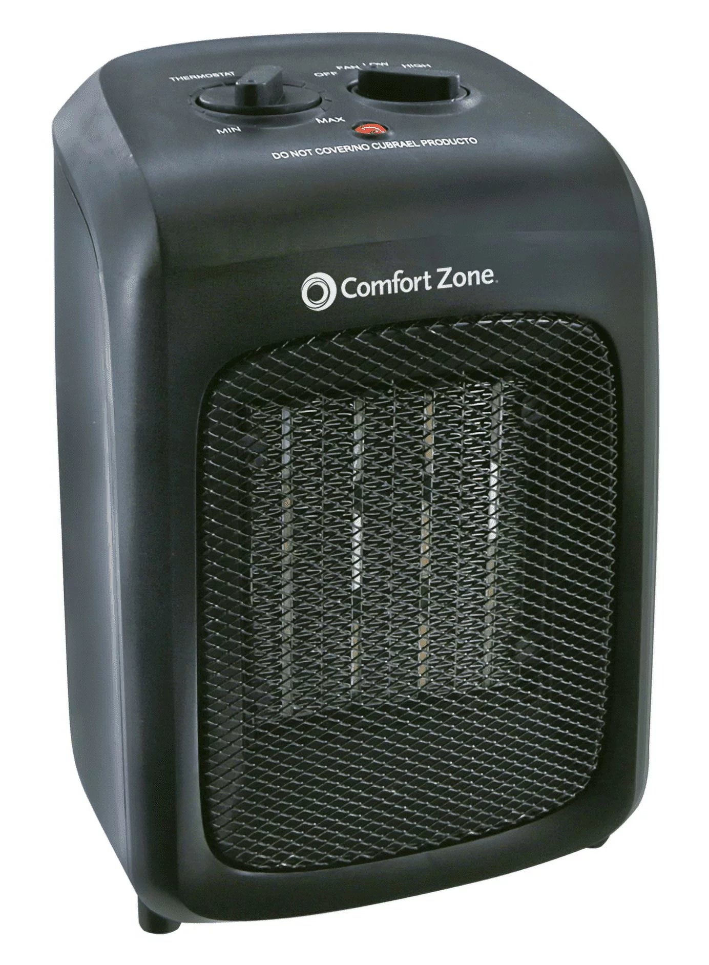 Black Ceramic Heater with Fan Only Option I257695