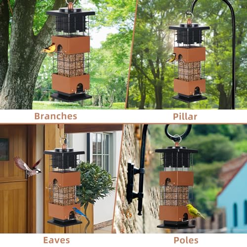2.5LBS Metal Hanging Bird Feeder S904