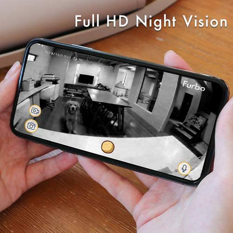 Full HD WiFi Pet Camera with 2-Way Audio V191284