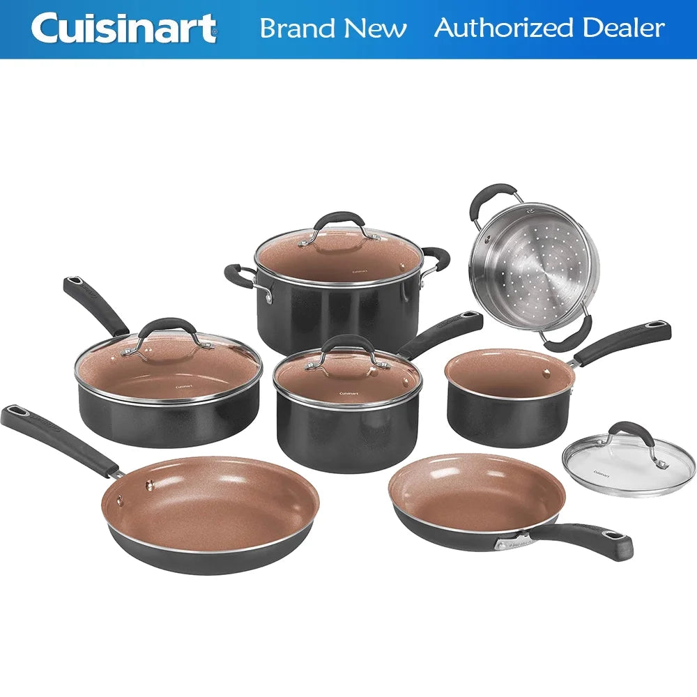 11 Piece Non-stick Ceramic Cookware Set W214874