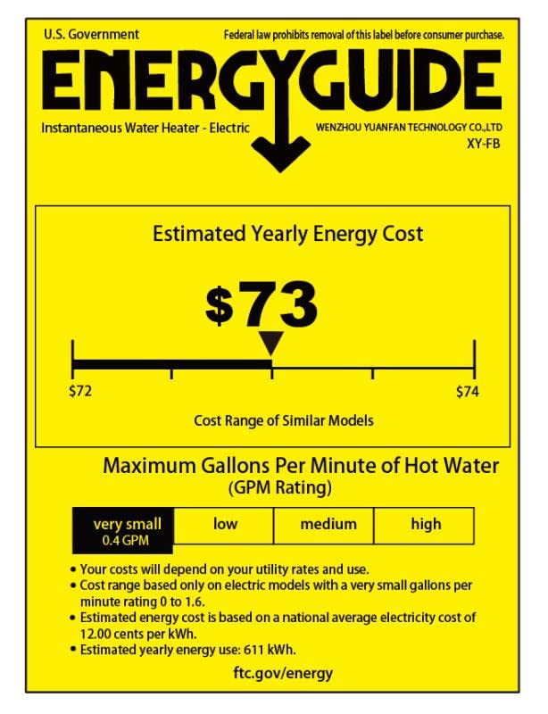 110V 3000W Under Sink Instant Hot Water Heater G280535