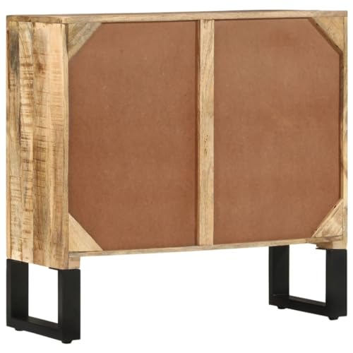 Solid Wood Mango Sideboard 31.5"x11.8"x29.9" D75732