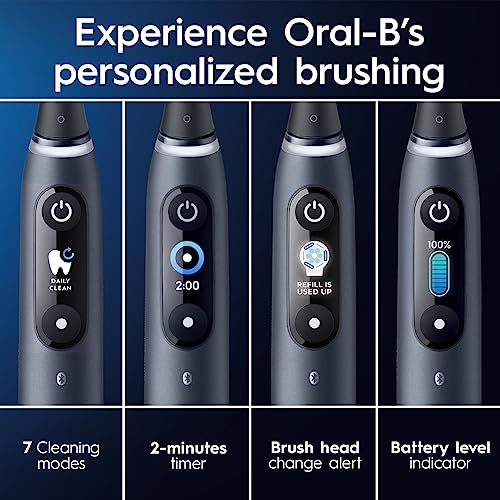 Rose Rechargeable Electric Toothbrush with 4 Replacement Toothbrush Heads and Charging Travel Case Z992634