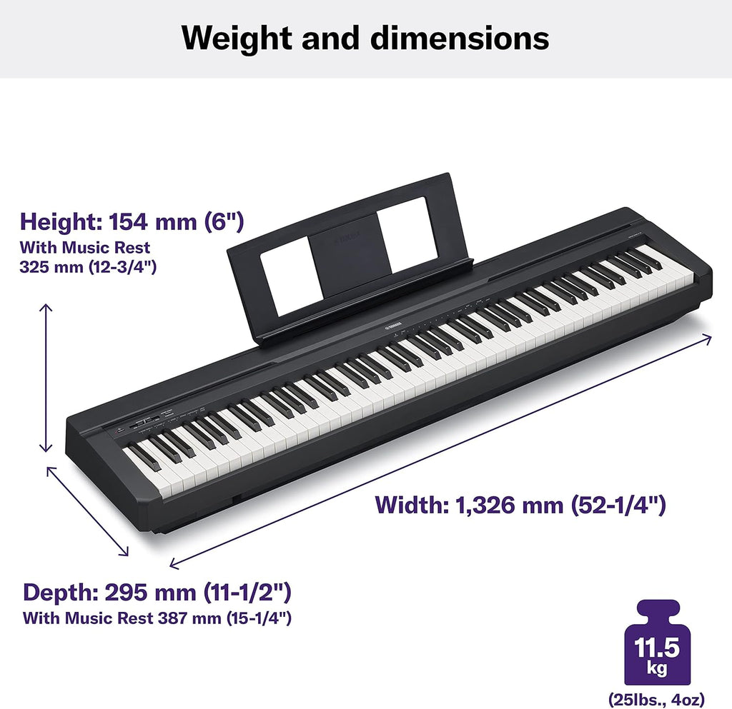 88-Key Weighted Digital Piano X115