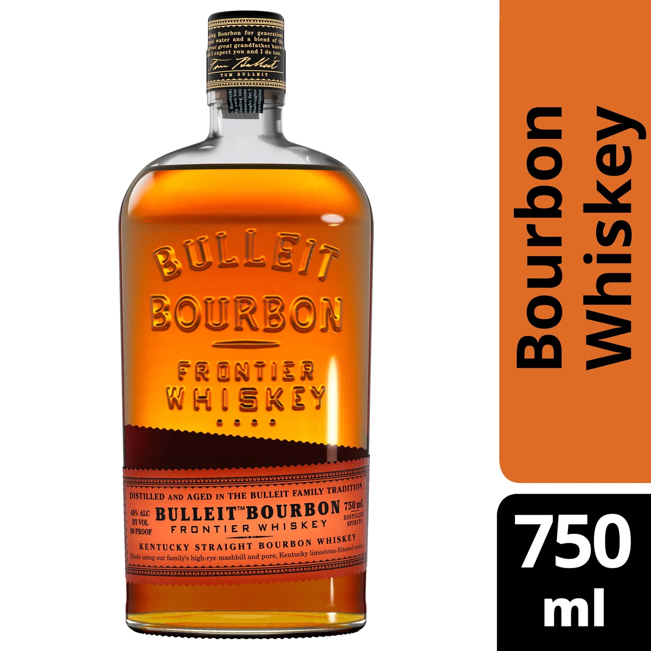 Bourbon Whiskey, 750 mL, 45% ABV U8633