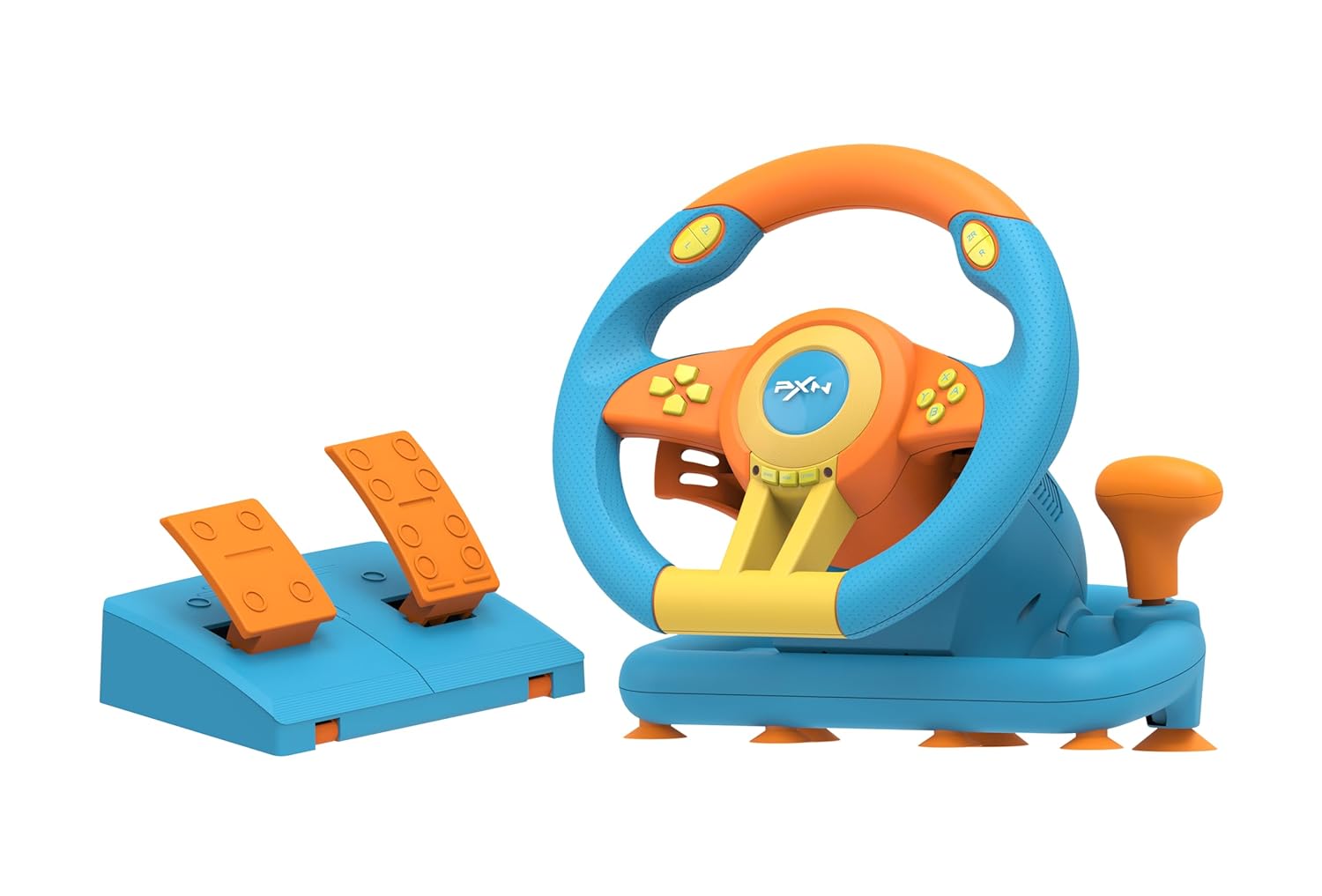 Gaming Steering Wheel with Pedal 180 Degree (blue) W692254