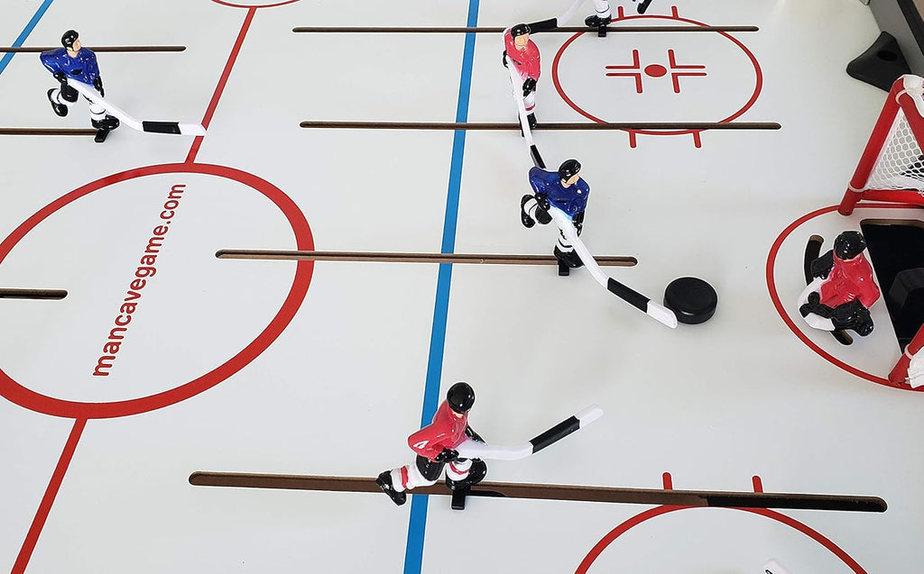 40 Deluxe Rod Hockey Game Table with Electronic Scoring R295