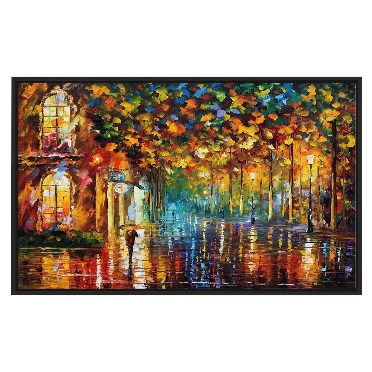 Framed Oil Painting Print on Canvas - 33.5x22 x 21.5x22 I284843