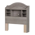 Twin Bookcase Headboard, Sand Oak P41311