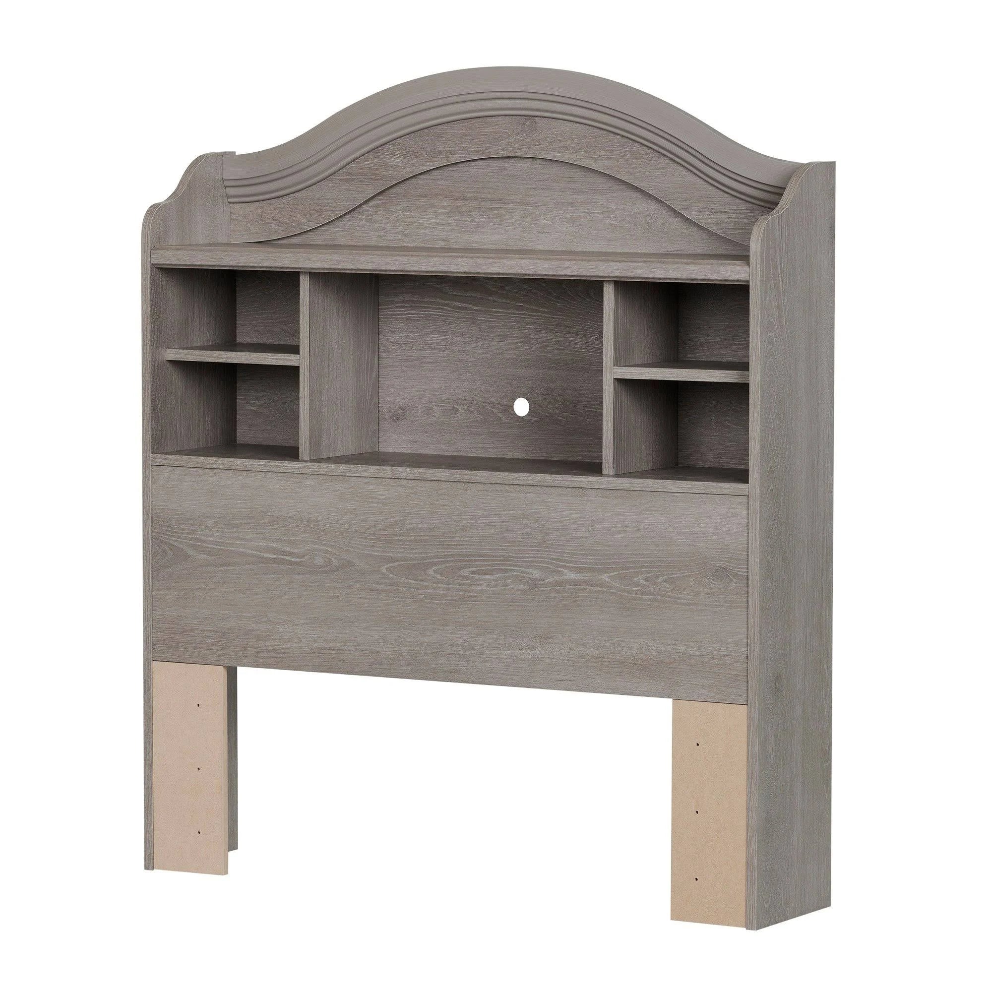 Twin Bookcase Headboard, Sand Oak P41311