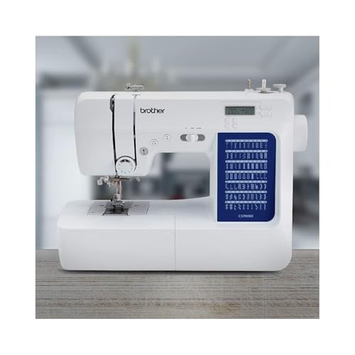 Computerized Sewing and Quilting Machine, 70 Built-in Stitches, White Y41760