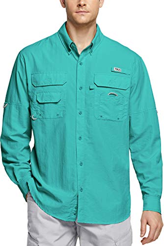 Men's UPF 50+ Breathable Long Sleeve Fishing Shirt X487