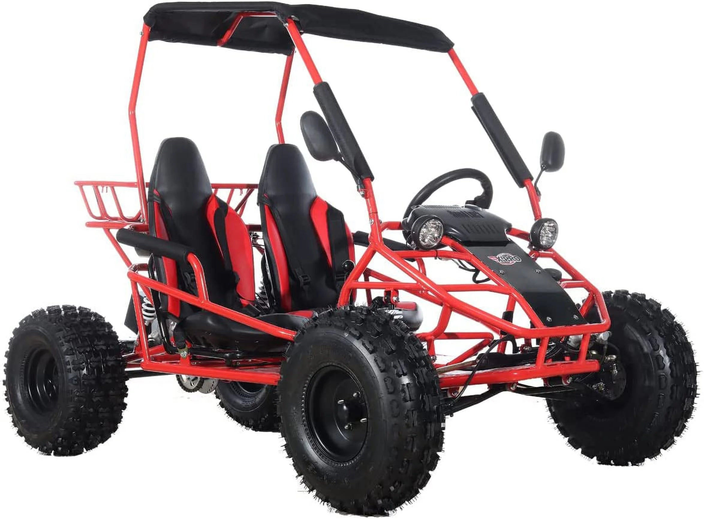125cc Gas Powered Go Kart 3 Semi-Automatic Transmission 18"/19" Wheels Y8120